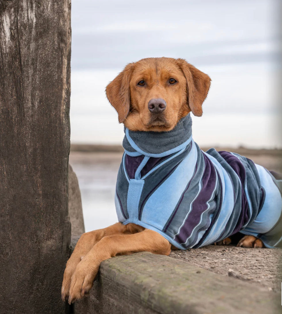 Ruff & Tumble Dog Dressing Gowns - Harbour