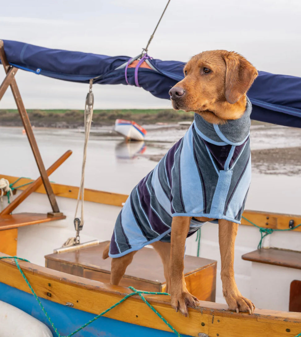 Ruff & Tumble Dog Dressing Gowns - Harbour