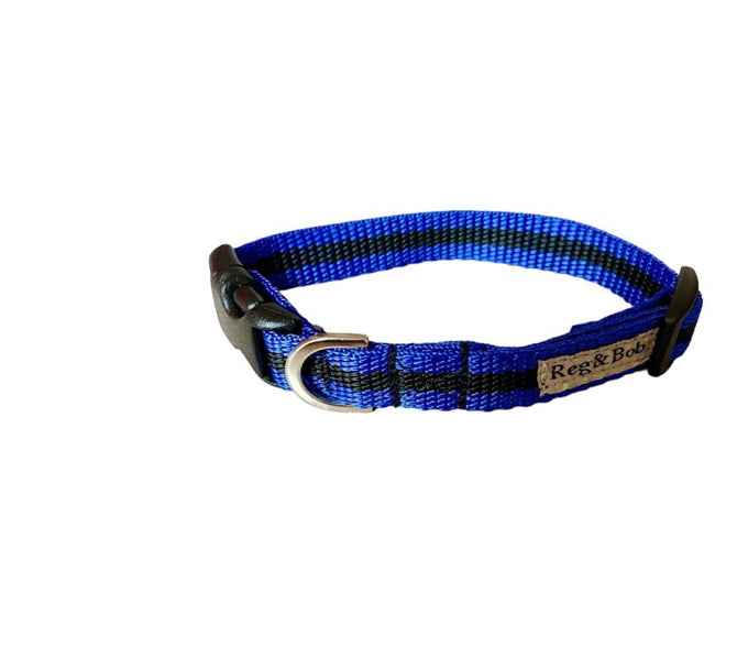 Reg & Bob - Blue Dog Collar