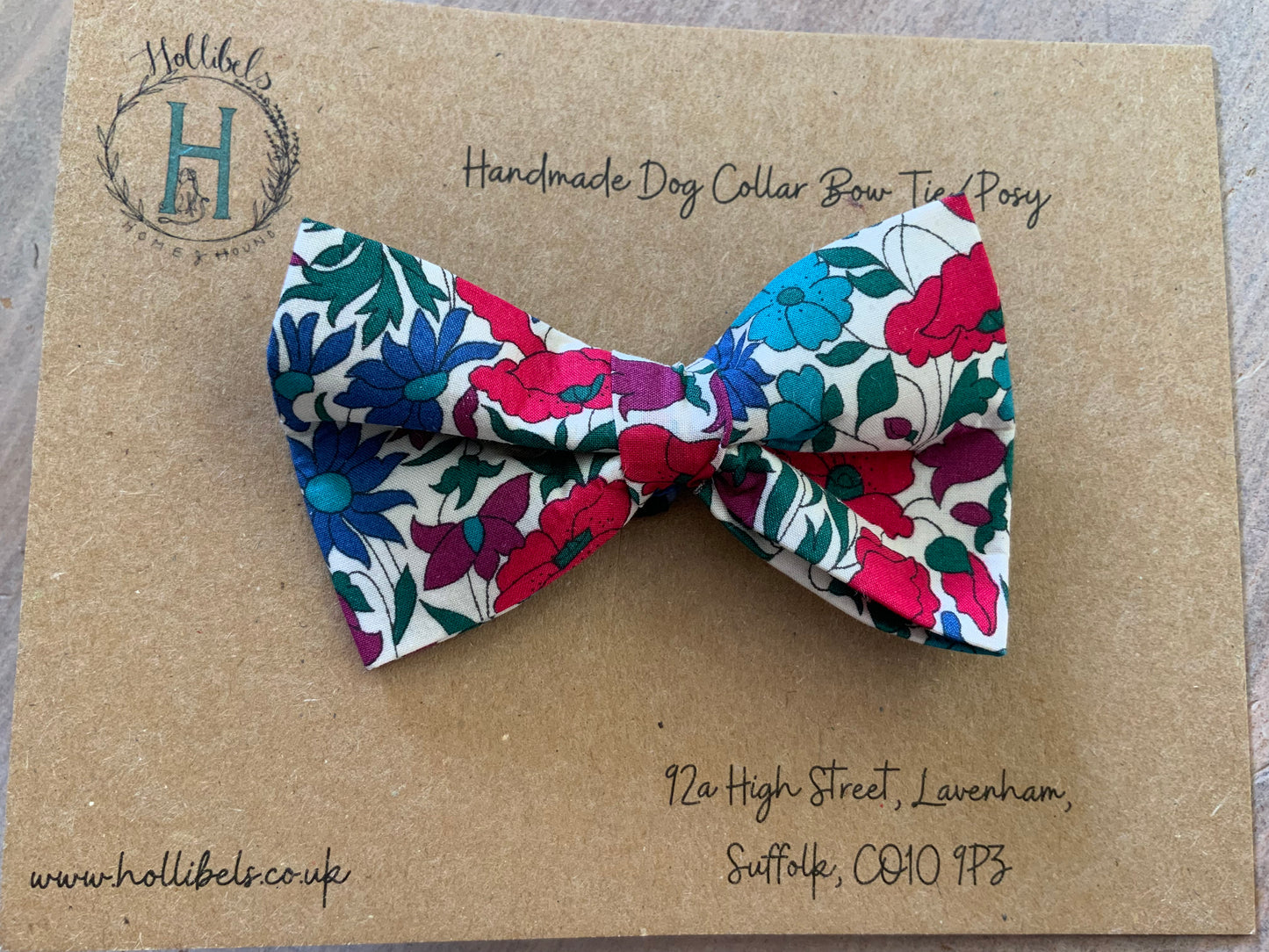 Collar Bow Tie - Liberty Print Small