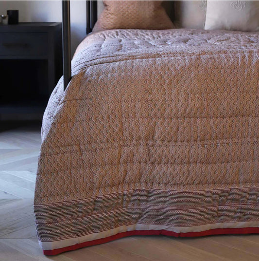 Reversible Kashvi Quilt/bedspread