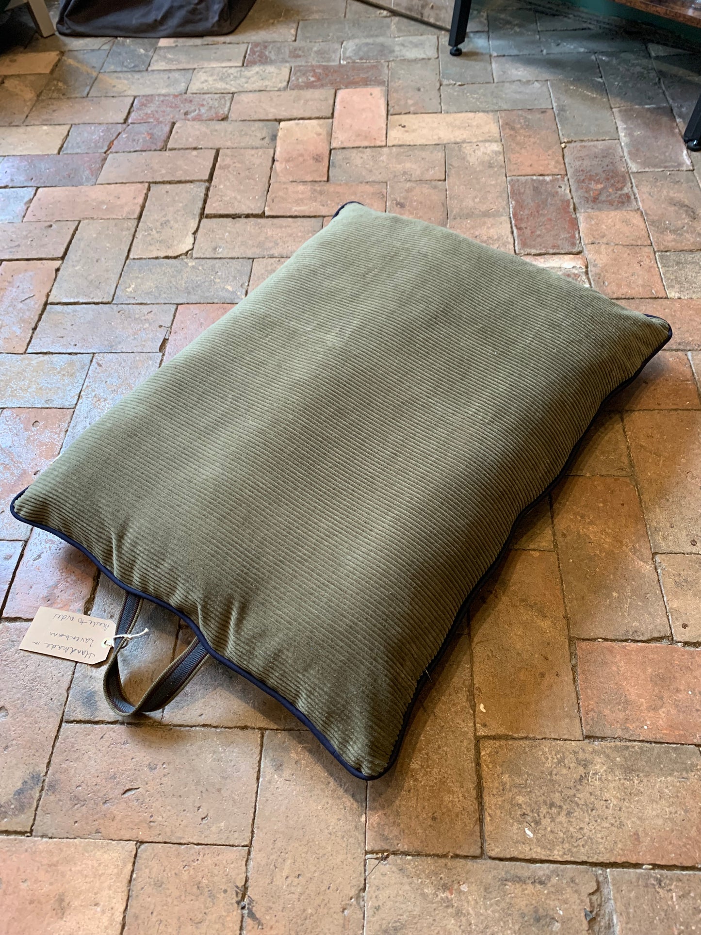 Pillow Dog Bed Olive
